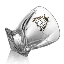 Load image into Gallery viewer, Authentic My-Bar classy Twisted Scotch Glasses, set of 4 100% lead free