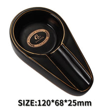 Load image into Gallery viewer, Ceramic Portable Pocket  Cigar Ashtray,COHIBA