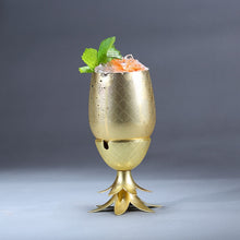 Load image into Gallery viewer, Pineapple Cocktail Glass Metal Copper Cup Moscow Mule Cup DIY Drink Wine Glass Home Decorations Bar Accessories Restaurant Use