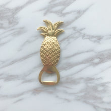 Load image into Gallery viewer, Creative Glod Bottle Opener Flamingo Pineapple Unicorn Love Palm Tree Pumpkin Beer Personalized Kitchen Tool Wedding Gift