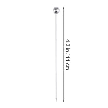 Load image into Gallery viewer, 12PCS Fruit Sticks Stainless Steel Cocktail Picks Fruit Sticks Toothpicks , Fruit Stick Supplies