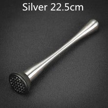 Load image into Gallery viewer, Bar Cocktail Muddler Mojito Stainless Steel Bar Mixer Barware Mojito Cocktail DIY Drink Fruit Muddler Crushed