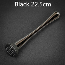 Load image into Gallery viewer, Bar Cocktail Muddler Mojito Stainless Steel Bar Mixer Barware Mojito Cocktail DIY Drink Fruit Muddler Crushed