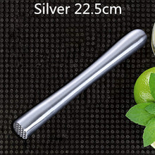Load image into Gallery viewer, Bar Cocktail Muddler Mojito Stainless Steel Bar Mixer Barware Mojito Cocktail DIY Drink Fruit Muddler Crushed