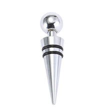 Load image into Gallery viewer, Zinc Alloy Wine Stopper Crystal Wine Champagne Bottle Stopper Vacuum Sealed Wedding Heart Gift  Wine Pourer Stopper