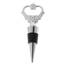 Load image into Gallery viewer, Zinc Alloy Wine Stopper Crystal Wine Champagne Bottle Stopper Vacuum Sealed Wedding Heart Gift  Wine Pourer Stopper