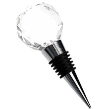 Load image into Gallery viewer, Zinc Alloy Wine Stopper Crystal Wine Champagne Bottle Stopper Vacuum Sealed Wedding Heart Gift  Wine Pourer Stopper