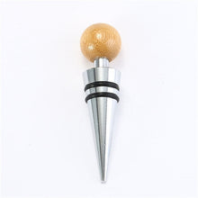 Load image into Gallery viewer, Zinc Alloy Wine Stopper Crystal Wine Champagne Bottle Stopper Vacuum Sealed Wedding Heart Gift  Wine Pourer Stopper