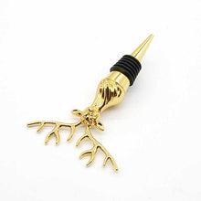 Load image into Gallery viewer, Zinc Alloy Wine Stopper Crystal Wine Champagne Bottle Stopper Vacuum Sealed Wedding Heart Gift  Wine Pourer Stopper