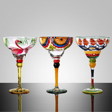 Load image into Gallery viewer, Handmade Colorful Cocktail cup Europe Goblet Cup Champagne cup Creative Wine glasses Bar Party Home DrinkWare wedding gifts