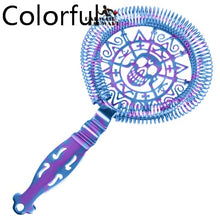 Load image into Gallery viewer, Skull And Mechanical Watch Bar Strainer Sprung Cocktail Strainer Stainless Steel Deluxe Strainer Bar Tools
