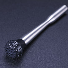 Load image into Gallery viewer, 25cm Bar Cocktail Muddler Mojito Sharp Wolf Teeth Stainless Steel Bar Mixer Barware Mojito Drink Bar Tool