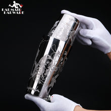 Load image into Gallery viewer, 550ml/850ml Engraving Stainless Steel Cocktail Boston Bar Shaker Bar tool