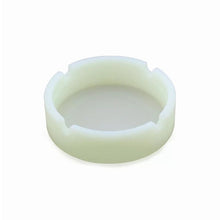 Load image into Gallery viewer, Eco-Friendly Silicone Soft Round Ashtray Ash Tray Holder PLuminous Portable Fluorescent Ashtray  Anti-Scalding Cigarette Holder
