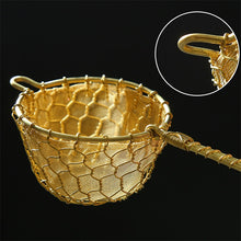 Load image into Gallery viewer, 1pcs Fine Copper Bar Cocktail Strainer Handcrat Conical Cocktail Sieve Great For Removing Bit From Juice Julep