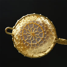 Load image into Gallery viewer, 1pcs Fine Copper Bar Cocktail Strainer Handcrat Conical Cocktail Sieve Great For Removing Bit From Juice Julep
