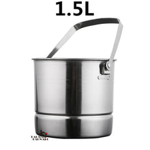 Load image into Gallery viewer, 1L-7L Stainless Steel Ice Bucket Wine Champagne Wine Chiller Wine Bottle Cooler Champagne Beer Chiller Ice Barrel