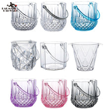 Load image into Gallery viewer, 1.2L Arcylic Ice Bucket Wine Champagne Gorgeous Diamond Ice Bucket With Ice Tong