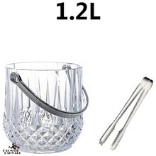 Load image into Gallery viewer, 1.2L Arcylic Ice Bucket Wine Champagne Gorgeous Diamond Ice Bucket With Ice Tong