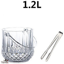 Load image into Gallery viewer, 1.2L Arcylic Ice Bucket Wine Champagne Gorgeous Diamond Ice Bucket With Ice Tong