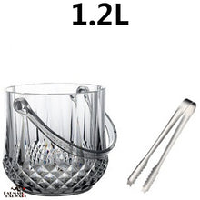 Load image into Gallery viewer, 1.2L Arcylic Ice Bucket Wine Champagne Gorgeous Diamond Ice Bucket With Ice Tong