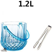 Load image into Gallery viewer, 1.2L Arcylic Ice Bucket Wine Champagne Gorgeous Diamond Ice Bucket With Ice Tong