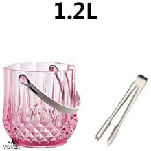Load image into Gallery viewer, 1.2L Arcylic Ice Bucket Wine Champagne Gorgeous Diamond Ice Bucket With Ice Tong