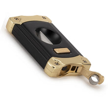 Load image into Gallery viewer, V-Cut Cigar Cutter Built-in Punch W/ Gift Box Cigarette Scissors Accessories Smoking Puncher Tools