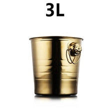 Load image into Gallery viewer, 1L-7L Stainless Steel Ice Bucket Wine Champagne Wine Chiller Wine Bottle Cooler Champagne Beer Chiller Ice Barrel