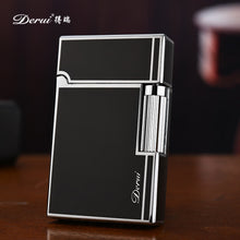Load image into Gallery viewer, New Business Gas Lighter Compact Jet Butane Metal PING Bright Sound Ciigar Lighter Inflated Christmas Men Lighter Gift
