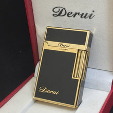 Load image into Gallery viewer, New Business Gas Lighter Compact Jet Butane Metal PING Bright Sound Ciigar Lighter Inflated Christmas Men Lighter Gift