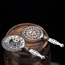 Load image into Gallery viewer, Skull And Mechanical Watch Bar Strainer Sprung Cocktail Strainer Stainless Steel Deluxe Strainer Bar Tools