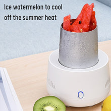 Load image into Gallery viewer, USB Refrigerator Beverage Fast Cooler Cup Electric Beer Bottle Can Water Soda Drinks Cooling Mug Ice Car Home Refrigeration Cup