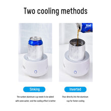 Load image into Gallery viewer, USB Refrigerator Beverage Fast Cooler Cup Electric Beer Bottle Can Water Soda Drinks Cooling Mug Ice Car Home Refrigeration Cup