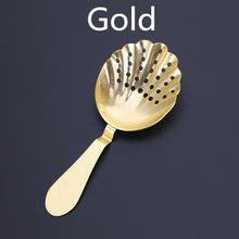 Load image into Gallery viewer, Julep Bar Cocktail Strainer 304 Stainless Steel Copper Plated Gold Plated Bar Tools