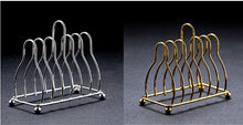 Load image into Gallery viewer, Golden Cocktail Coaster Metal Exquisite Cake Tray Set Dishes Rack Set Vintage Zinc Alloy Silver Plated Mat Placemat Snack Tray