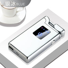 Load image into Gallery viewer, New Double Arc Lighter Windproof Flameless USB Plasma Lighter With LED Power Display  Gadget Gift Lighter