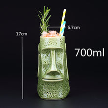 Load image into Gallery viewer, Ceramic Tiki Mug Creative Porcelain Beer Wine Mug Cup Drinkware