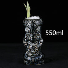 Load image into Gallery viewer, Ceramic Tiki Mug Creative Porcelain Beer Wine Mug Cup Drinkware