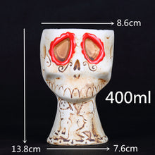 Load image into Gallery viewer, Ceramic Tiki Mug Creative Porcelain Beer Wine Mug Cup Drinkware