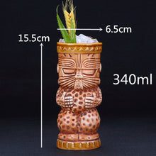 Load image into Gallery viewer, Ceramic Tiki Mug Creative Porcelain Beer Wine Mug Cup Drinkware