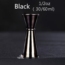 Load image into Gallery viewer, Cocktail Bar Jigger Stainless Steel Japanese Design Jigger Double Spirit Measuring Cup For Home Bar Party Bar Accessory Bar Tool