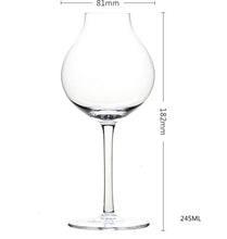 Load image into Gallery viewer, 1920s Blenders Whiskey Shot Glass Onion Shape Design Whisky Copita Nosing Glasses Goblet Brandy Tasting Snifters Chivas Neat Cup