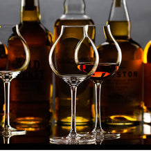 Load image into Gallery viewer, 1920s Blenders Whiskey Shot Glass Onion Shape Design Whisky Copita Nosing Glasses Goblet Brandy Tasting Snifters Chivas Neat Cup