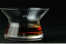 Load image into Gallery viewer, Japanese Edo Kiriko Whiskey Spin Glass Neat Bowl Collection Crystal Whisky Cup Cappie XO Brandy Snifter Limited Wooden Gift Box