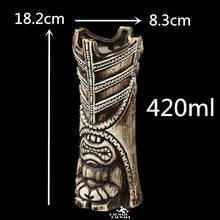 Load image into Gallery viewer, Ceramic Tiki Mug Creative Porcelain Beer Wine Mug Cup Drinkware