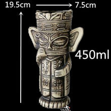 Load image into Gallery viewer, Ceramic Tiki Mug Creative Porcelain Beer Wine Mug Cup Drinkware