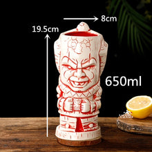 Load image into Gallery viewer, Ceramic Tiki Mug Creative Porcelain Beer Wine Mug Cup Drinkware