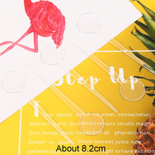 Load image into Gallery viewer, 100PCS 9CM Cocktail Sticks Plastic Fruit Forks For Kids Disposable Cute Fruit Skewers Aperitif Cocktail Decor Buffet Picks Party