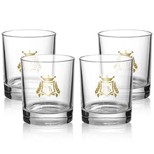 Load image into Gallery viewer, Authentic My-Bar classy  Old fashioned Scotch - Whiskey Glass Set of 4, Lead free glasses, Heavy and thick Base
